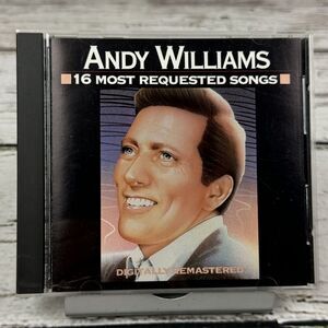 Andy Williams - 16‎ Most Requested Songs [1986 CD] Digitally Remastered Album